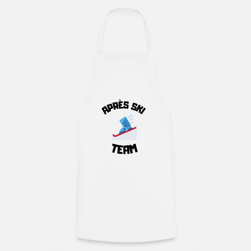 Après Ski Team - Cooking Apron - white
