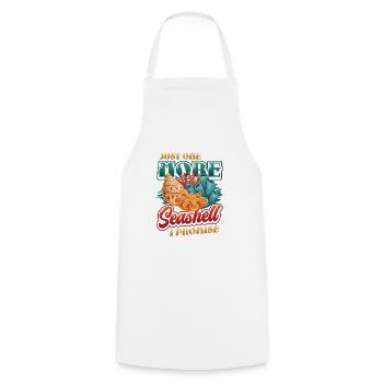 Only one shell left, collector shell. - Cooking Apron - white - Front - AI Model Male 185 dark (185cm)