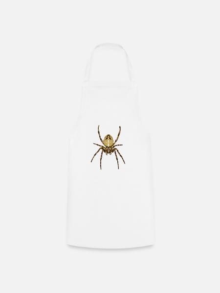 Spinne - Kochschürze - Weiß