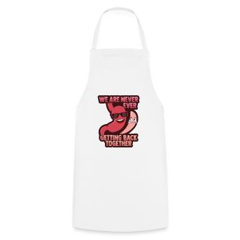 Bastric Sleeve Illustration for Gastric Recovery - Cooking Apron - white - Front - AI Model Male 185 dark (185cm)