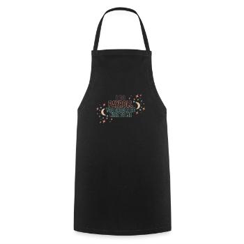 Chemise de la Semaine nationale de la paie, je fais de la paie drôle - Tablier de cuisine - noir - Devant - AI Model Male 185 dark (185cm)