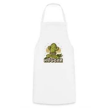 Pas de cactus câlins - Tablier de cuisine - blanc - Devant - AI Model Male 185 dark (185cm)