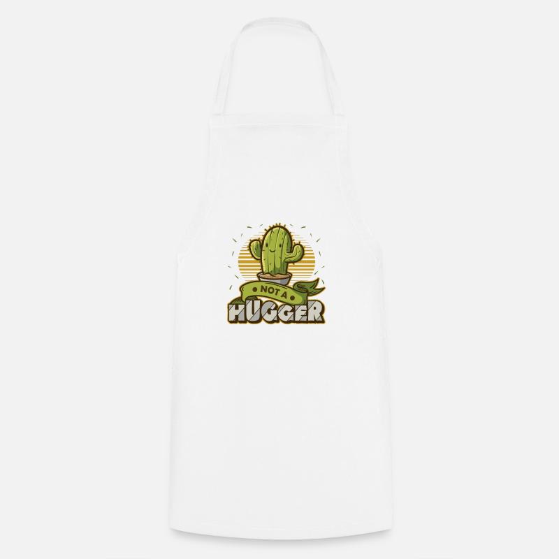 Pas de cactus câlins - Tablier de cuisine - blanc