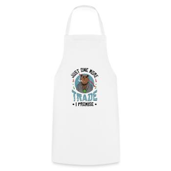 Plus qu’un seul échange que je promets - Tablier de cuisine - blanc - Devant - AI Model Male 185 dark (185cm)