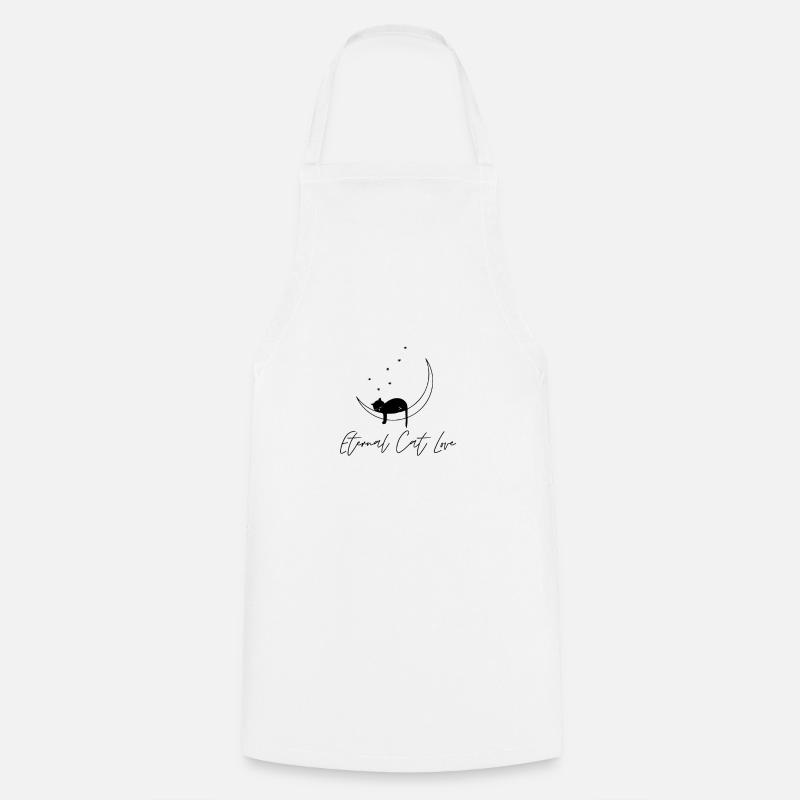 Ewige Katzenliebe - Cooking Apron - white