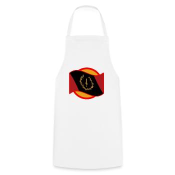 Black Lives Matter Shirt, African American - Cooking Apron - white - Front - AI Model Male 185 dark (185cm)