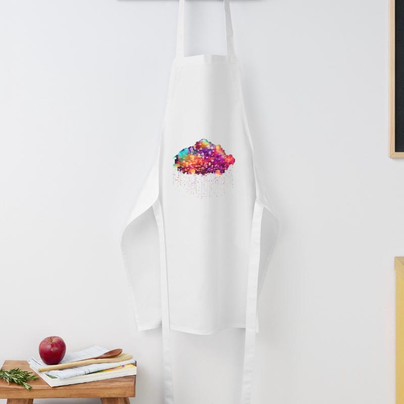 Cloud Computing Cyberpunk Developer IT Computer Cooking Apron