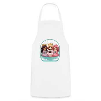 Kawaii Prinzessinnen Anime Niedliche Boba Tee Spiele - Kochschürze - Weiß - Vorne - AI Model Male 185 dark (185cm)