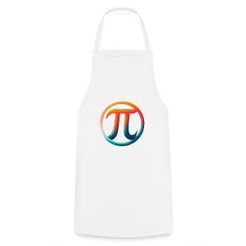 Pi Day Nerd Geek Love Math Pi Symbole Enfants Hommes - Tablier de cuisine - blanc - Devant - AI Model Male 185 dark (185cm)