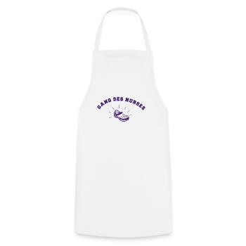 Idée cadeau Infirmières - Gang Des Nurses ! - Tablier de cuisine - blanc - Devant - AI Model Male 185 dark (185cm)