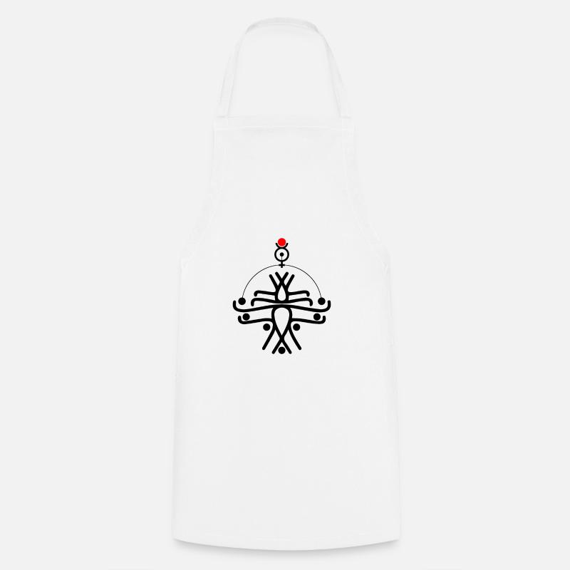 scarab - Cooking Apron - white