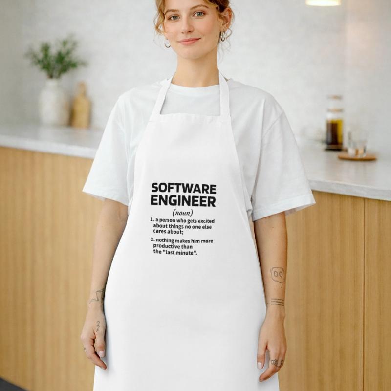 Software Engineer Software Engineer Technician Cooking Apron