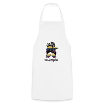 Colombia Colombia Colombian roots - Cooking Apron - white - Front - AI Model Male 185 dark (185cm)
