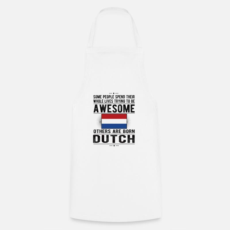 Dutch Netherlands Dutch origin - Cooking Apron - white