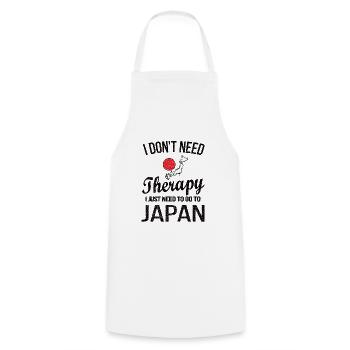 Stolzer Japaner Japan Herkunft Japanische Flagge - Kochschürze - Weiß - Vorne - AI Model Male 185 dark (185cm)