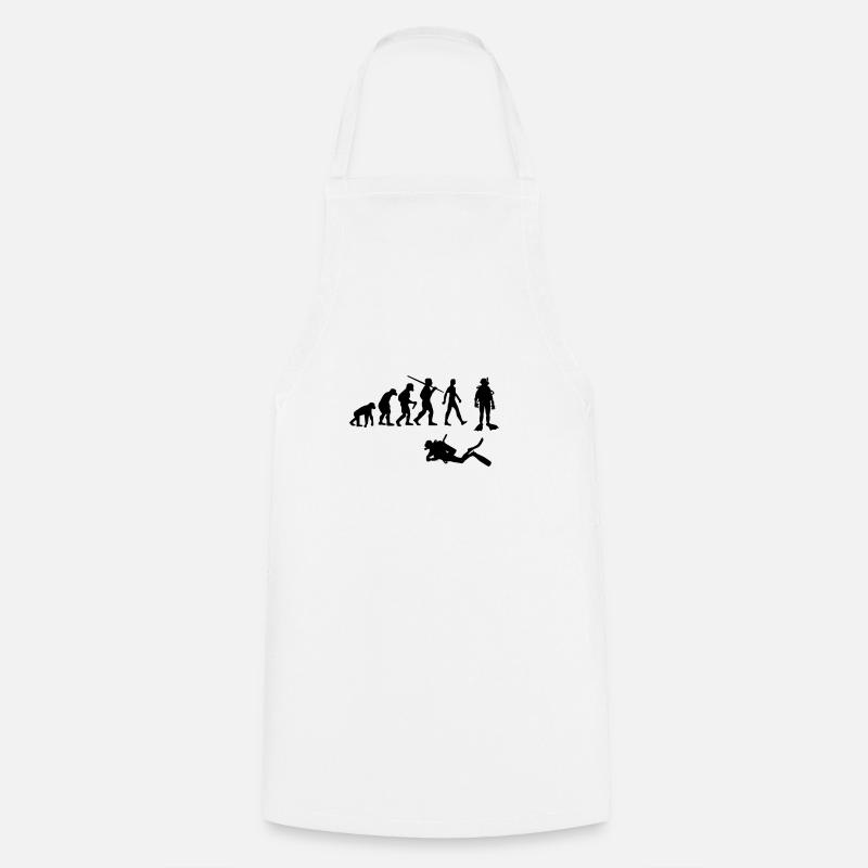 Diver Evolution Diver - Tablier de cuisine - blanc