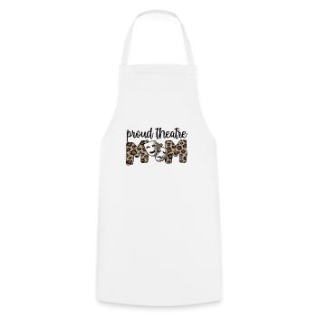 Meilleur Théâtre Mama Théâtre Acteur Mère - Tablier de cuisine - blanc - Devant - AI Model Male 185 dark (185cm)