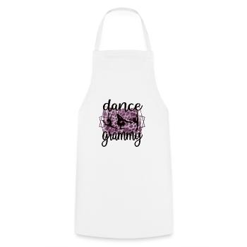 Proud Dance Grammy Grandma By Dancer Dance Grammy - Cooking Apron - white - Front - AI Model Male 185 dark (185cm)