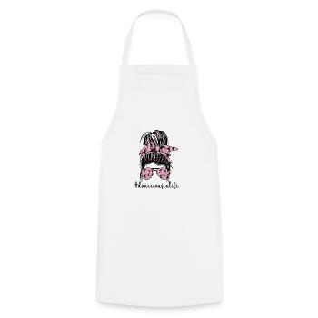 Proud Dance Cousin Of Dancer Cousin Dancer - Cooking Apron - white - Front - AI Model Male 185 dark (185cm)