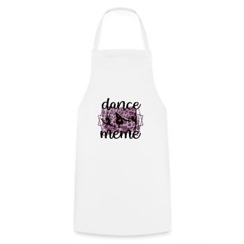 Proud Dance Meme Grandma Par Dancer Dancing Meme - Tablier de cuisine - blanc - Devant - AI Model Male 185 dark (185cm)