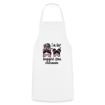 Fier danse nounou grand-mère de danseur danse nounou - Tablier de cuisine - blanc - Devant - AI Model Male 185 dark (185cm)