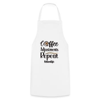 Proud Chiropractor Chiropractic Gift - Cooking Apron - white - Front - AI Model Male 185 dark (185cm)