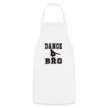 Dance Brother Of a Dancer Brother of Dancer - Cooking Apron - white - Front - AI Model Male 185 dark (185cm)