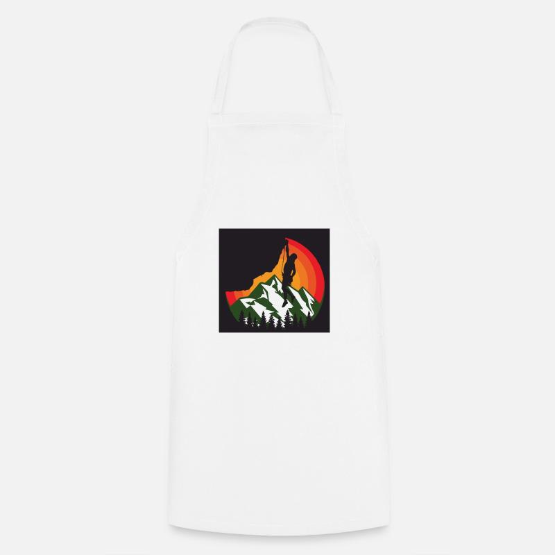 escalade - Tablier de cuisine - blanc