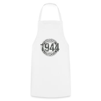Awesome Since Vintage 1944 Retro Birthday - Cooking Apron - white - Front - AI Model Male 185 dark (185cm)