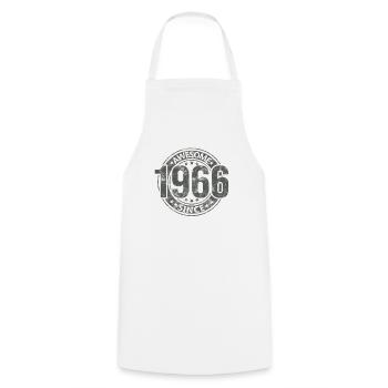 Awesome Since Vintage 1966 Retro Birthday - Cooking Apron - white - Front - AI Model Male 185 dark (185cm)