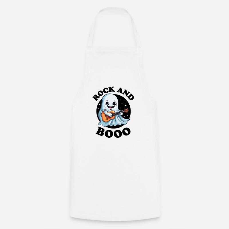 Rock et Booo - Tablier de cuisine - blanc