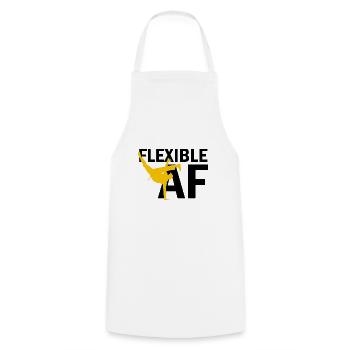 Danse brésilienne pour le kickboxing - Tablier de cuisine - blanc - Devant - AI Model Male 185 dark (185cm)