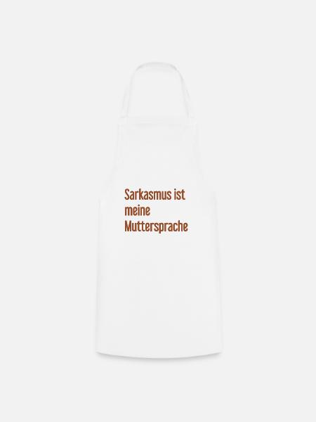 Sarkasmus-Profi - Kochschürze - Weiß