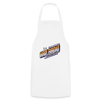 Ham Radio Operator Amateur Radio Radio Operator Gift - Cooking Apron - white - Front - AI Model Male 185 dark (185cm)