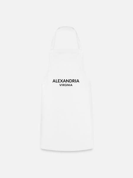 Alexandria Virginia USA - Kochschürze - Weiß