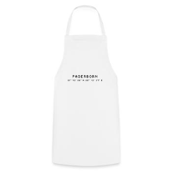 Coordonnées Paderborn - Tablier de cuisine - blanc - Devant - AI Model Male 185 dark (185cm)