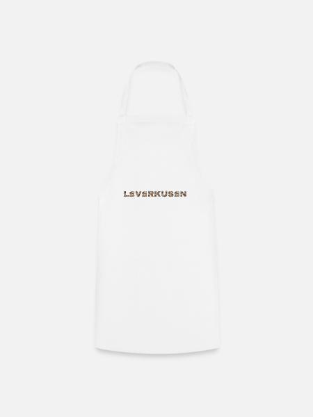 Leverkusen Hund - Kochschürze - Weiß