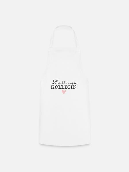 Lieblingskollegin / Beste kollegin Arbeitkollegin - Kochschürze - Weiß