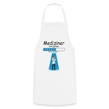 Medizin Studienbeginn für Student Baby - Kochschürze - Weiß - Vorne - AI Model Male 185 dark (185cm)