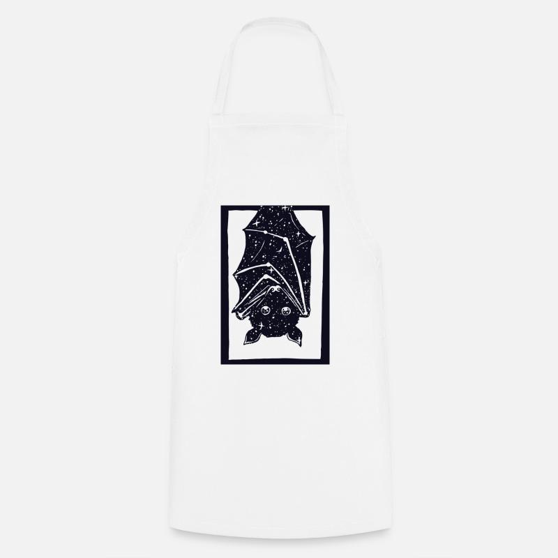 Spacebat - Tablier de cuisine - blanc