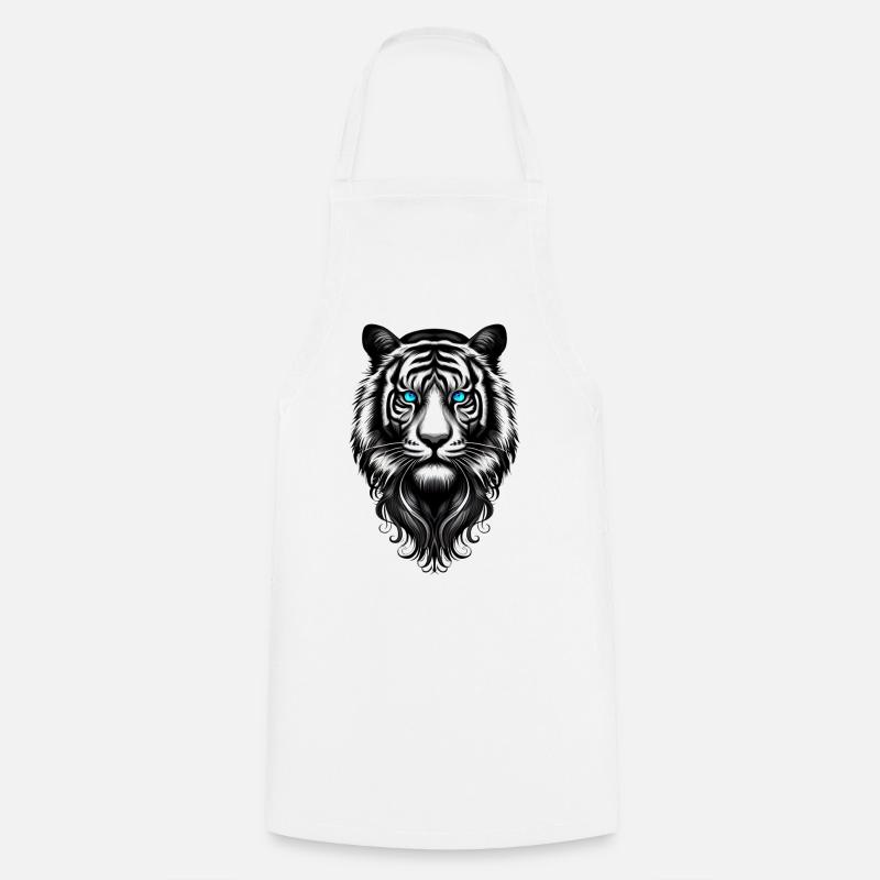 WhiteTiger - Cooking Apron - white