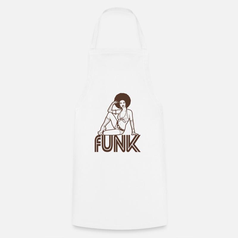 FUNK - Cooking Apron - white