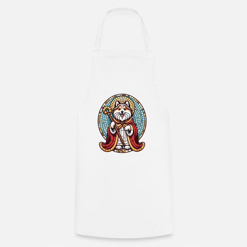 Saint Paw - Cooking Apron - white