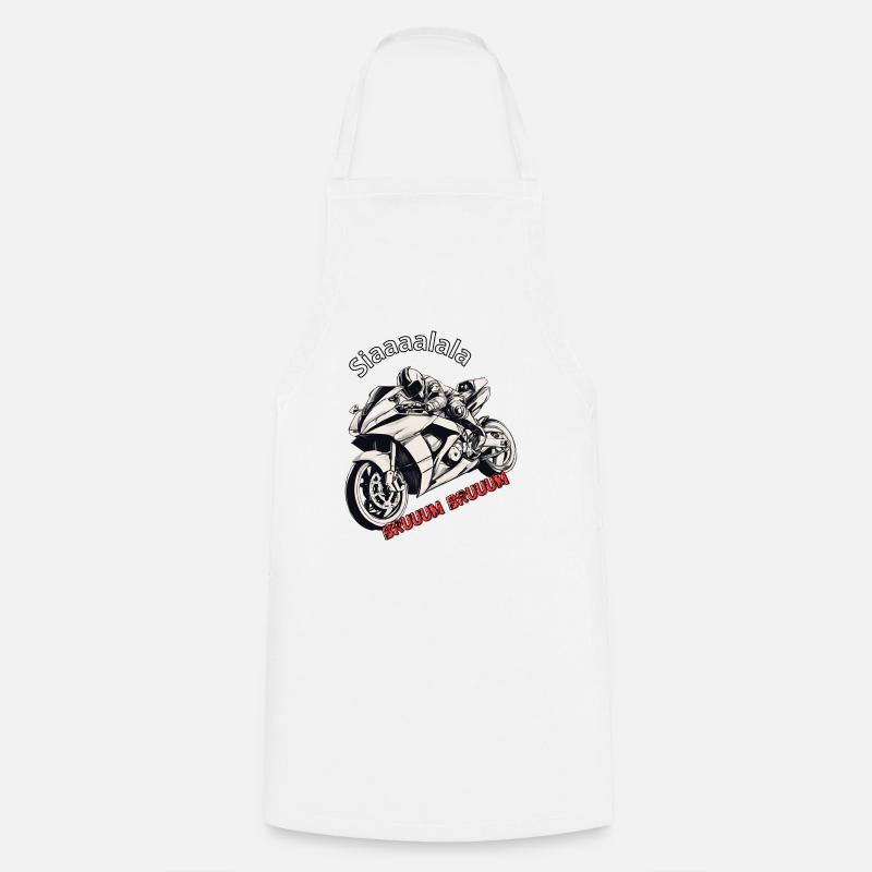 Bruuum - Tablier de cuisine - blanc