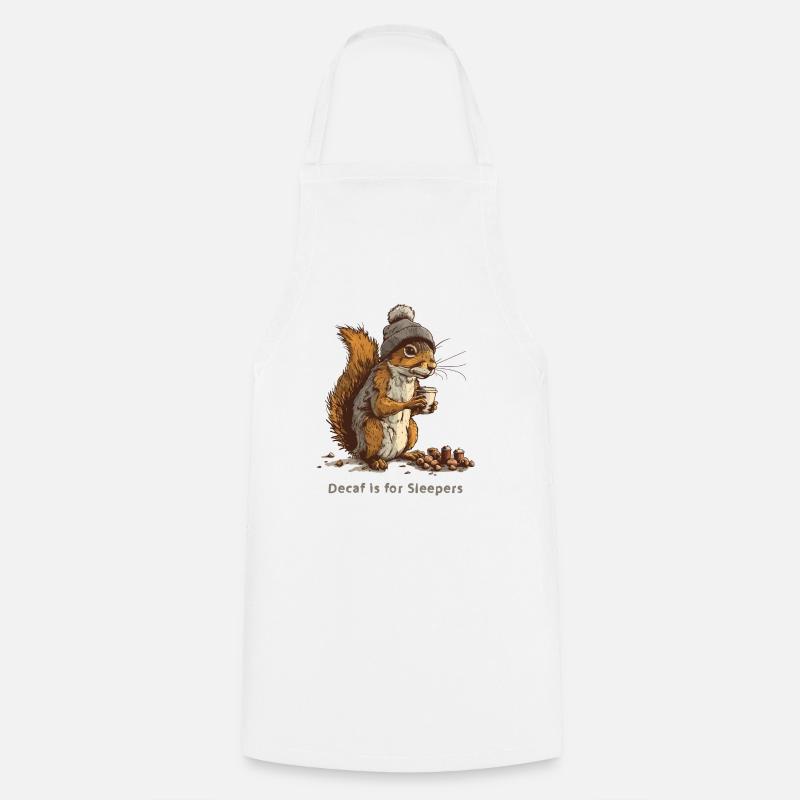 Glace décaféinée pour dormeurs - Tablier de cuisine - blanc