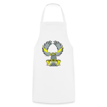 Adler Veni vidi vici - Cooking Apron - white - Front - AI Model Male 185 dark (185cm)