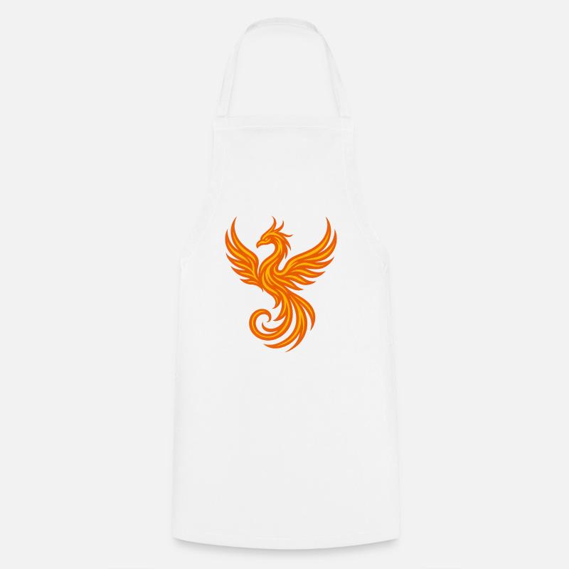Phénix - Tablier de cuisine - blanc