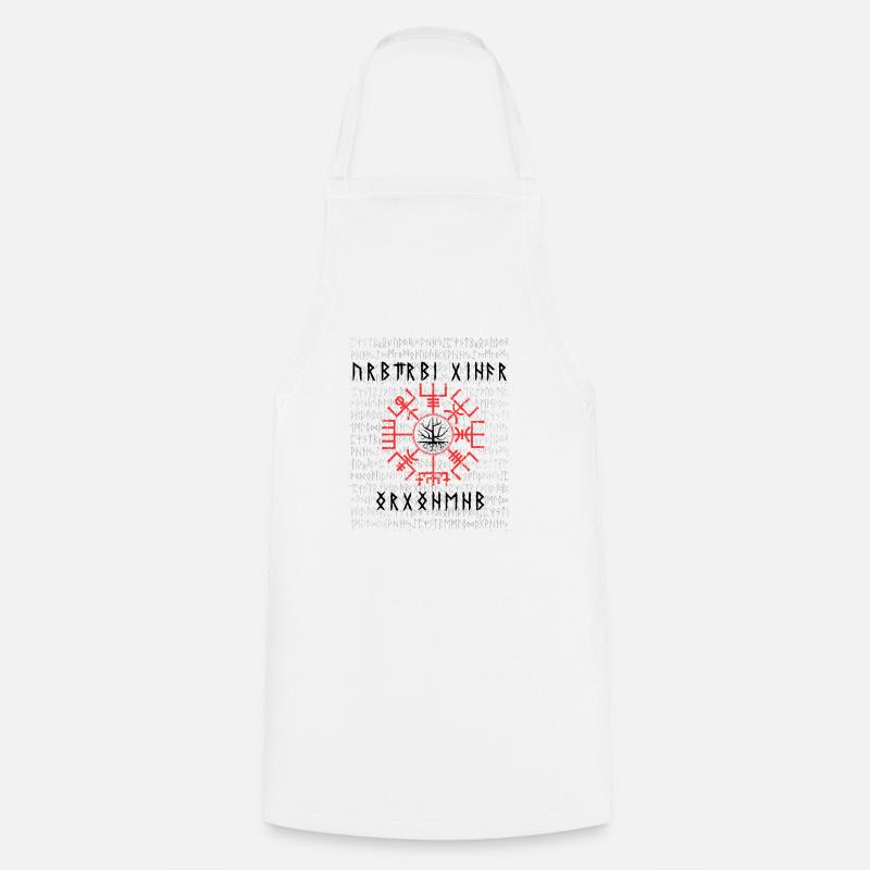 Vegvisir 2 - Cooking Apron - white