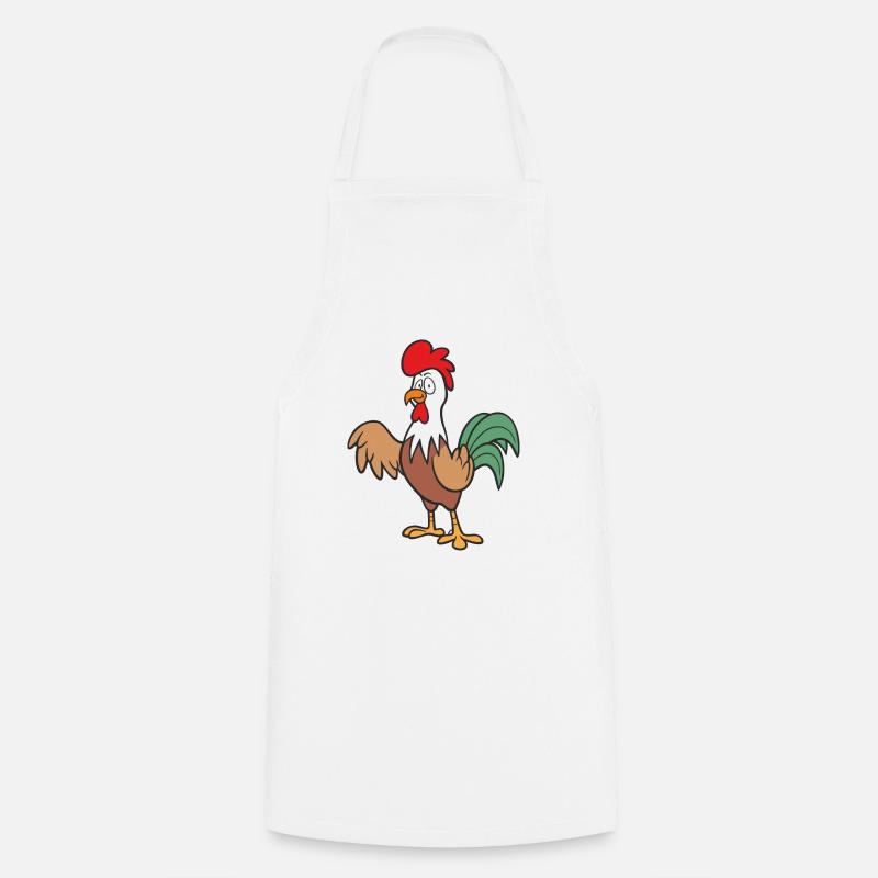 robinet - Tablier de cuisine - blanc