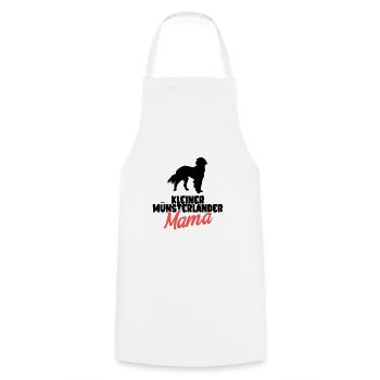 Kleiner Münsterländer - Kochschürze - Weiß - Vorne - AI Model Male 185 dark (185cm)